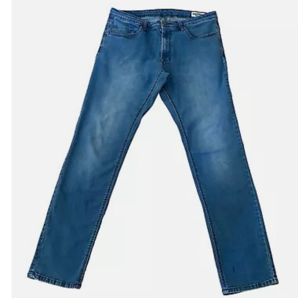 Buffalo David Bitton Axel Men's Slim Straight Blue Jeans Sz 38×34